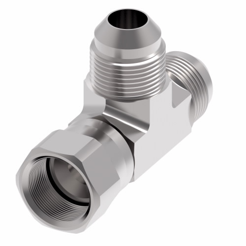 EATON 203102-10-10S Hydraulic Hose Adapter, Sae 37 Female Sae 37 Male Sae 37 Male Carbon Steel | AH8RRD 38YR27