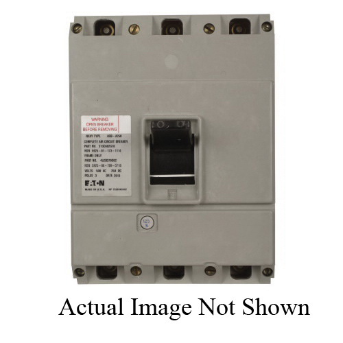 EATON 313C085G17 Molded Case Circuit Breaker, 500 VAC/250 VDC, 50 A, 10/15 kA Interrupt, 3 Poles | BJ6LDQ
