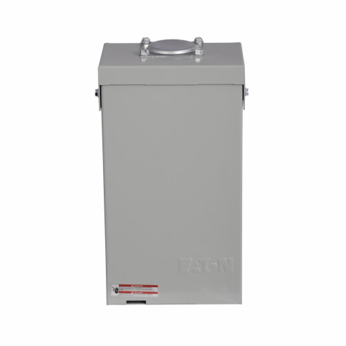 EATON 3BR3L100R Main Lug Loadcenter, No Feed-Thru Lugs, Main Lug, 100 A, 9R, Aluminum, Cover Included | BJ6NDU