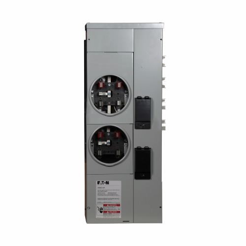 EATON 3MM212RC Meter Stack, Mm, 125A, Copper, 800A, No Bypass, Outdoor, Five-Jaw | BJ6NXY