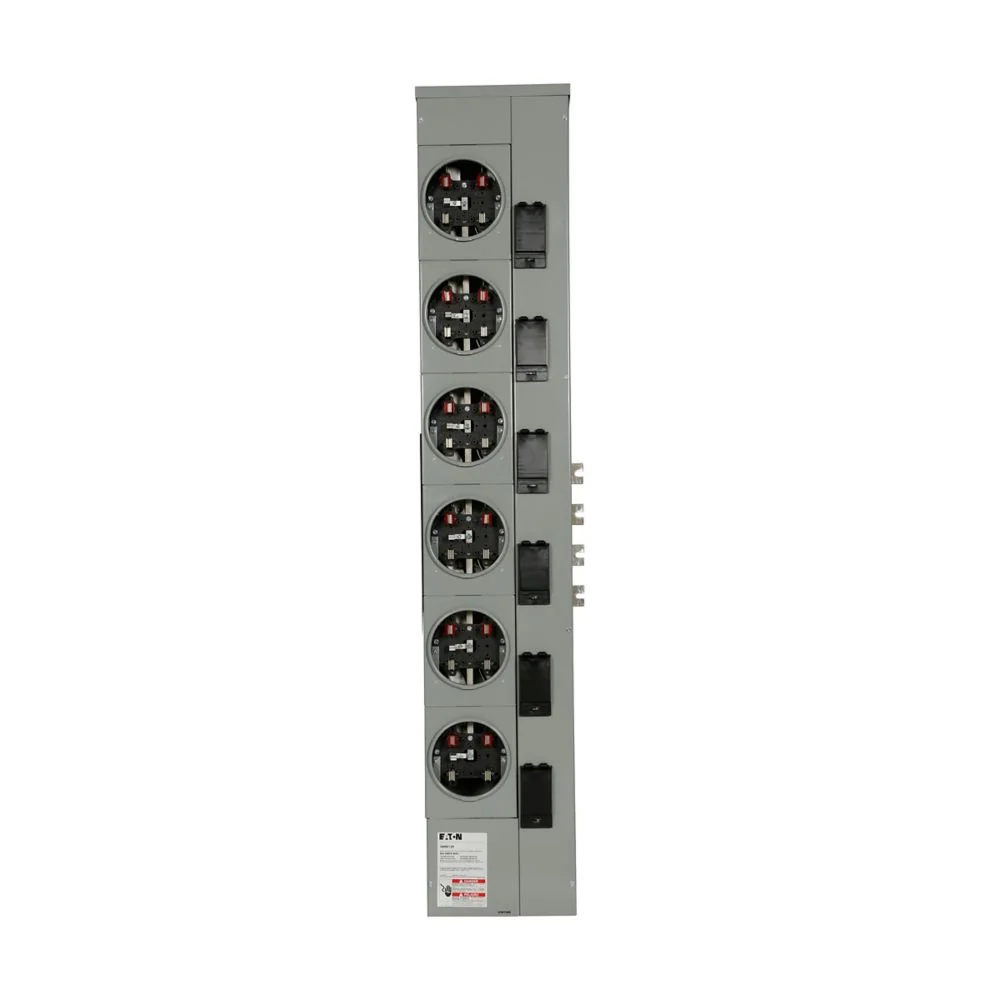 EATON 3MM612RP Three-Phase Residential Meter Stack Module, Group Metering Type, 125A | BJ6PGD