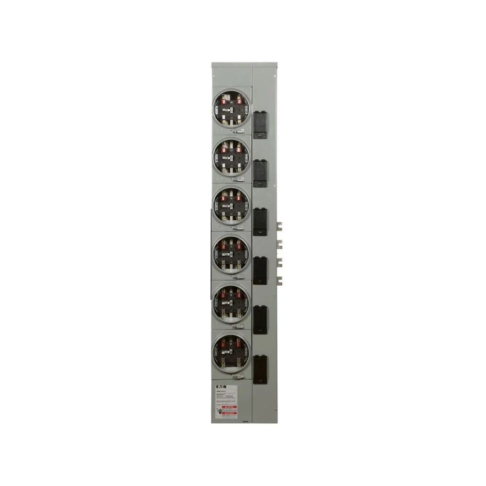 EATON 3MM612RRLBC Meter Stack, Multiple Metering, 125A, Cu, Bus800A, Horn Bypass, Outdoor | BJ6PGG