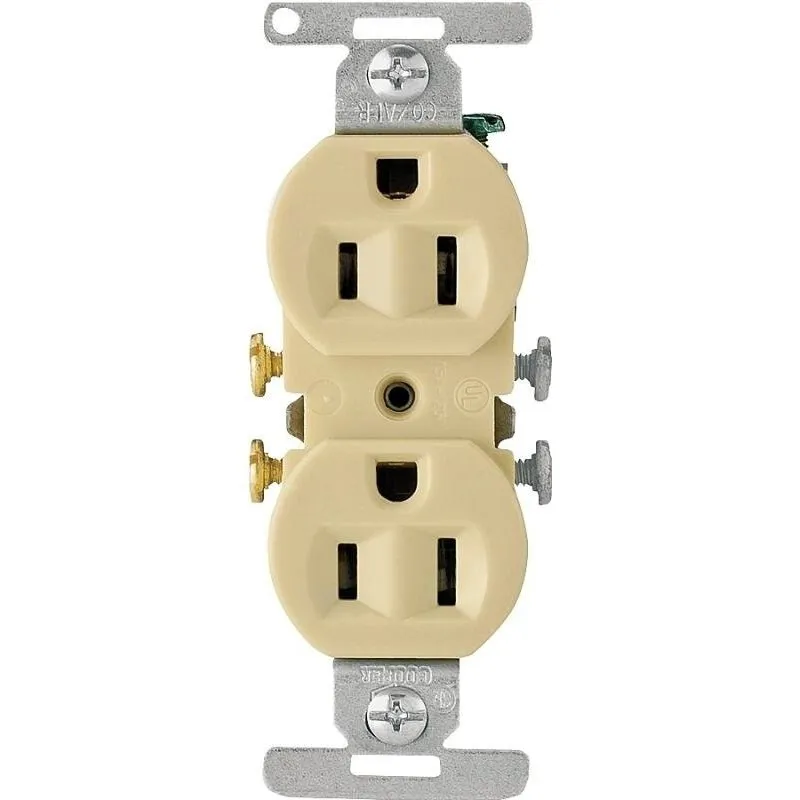 EATON 5270V-BU RECEPTACLE DPLX IVORY 15A125V | CY6WBF