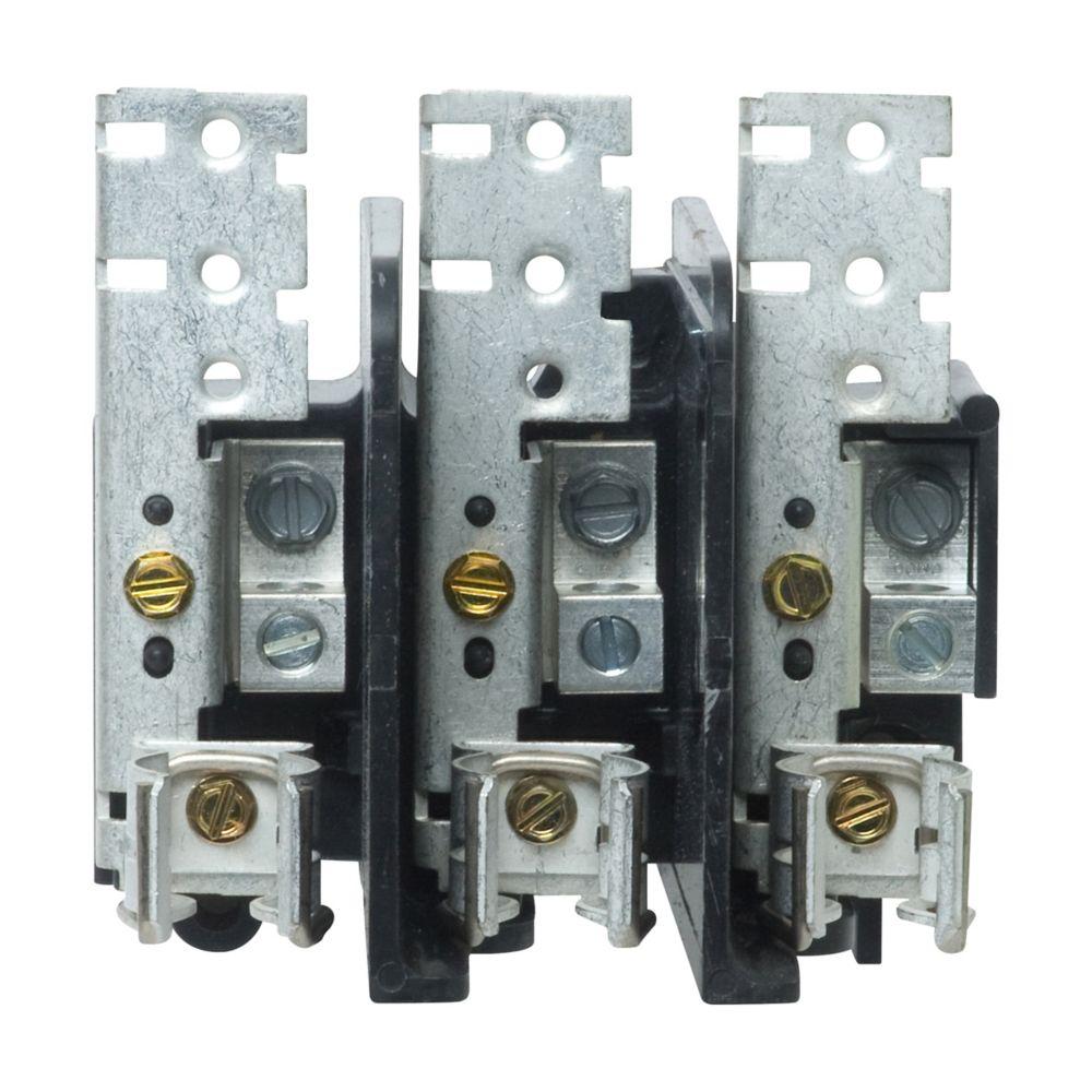 EATON 70-7758-19 Safety Switch Fuse Base, Fuse Base, 60A-Pole, 240V, Fuse Base, Double-Throw, 30/60A | BJ6WLE