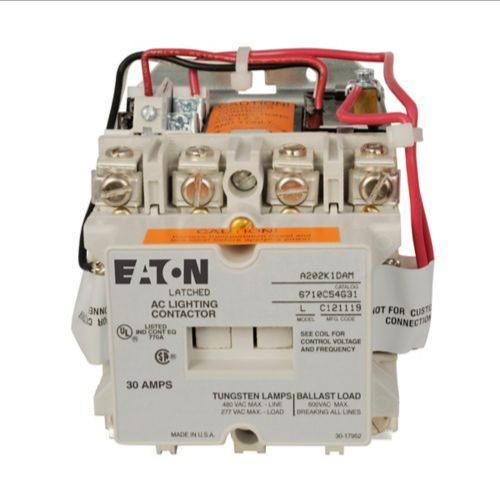 EATON A202K2BBM Magnetically Held Lighting Contactor, 60 A, 208 V, 60 Hz, 60 A, Two-Pole | BJ7CGY