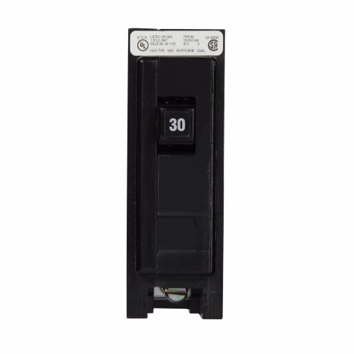 EATON BAB1030V Magnetic Circuit Breaker, 35 A, Single-Pole, 120/240 V | BJ7PHV