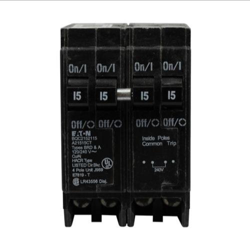 Thermal Magnetic Circuit Breaker, Type Bqc, 2-Pole 30 A, 2-Pole 40 A, 4-Pole, 120/240V