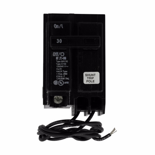 EATON BR140ST Br Thermal Magnetic Circuit Breaker, Type Plug-On Shunt Trip Circuit Breaker | BJ7RJG
