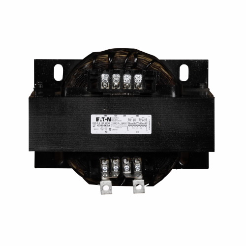 EATON C0500K1P Industrial Control Transformer, Pv: 120/240/480/600V, Taps: None | BJ7UWU