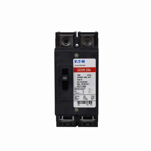 EATON CCVH2175Y Type Ccv Tenant Main Circuit Breaker, Tenant Main Circuit Breaker, 175 A, 25 Kaic | BJ8GCU