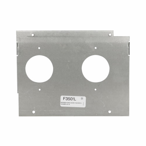 EATON CHLDFCVR11 Power Pedestal Deadfront Cover, Lower Deadfront Cover, Round, Round Receptacle Opening | BJ8KDX