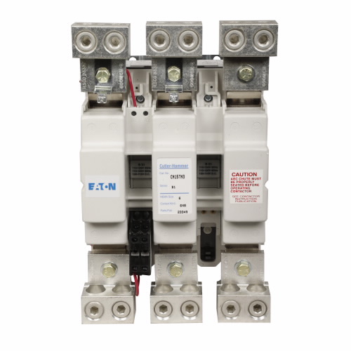 Eaton CE55NN3A IEC Open Reversing Contactor - 140 Amps, 120V Coil - Size 4 Comparable