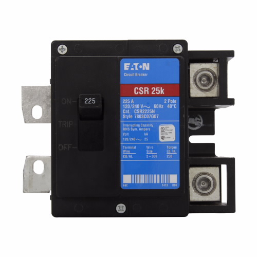 EATON CSR2100BM Type Csr St And ard Bulk Main Circuit Breaker, St And ard Circuit Breaker, Bulk Main, 100 A | BJ2AZJ