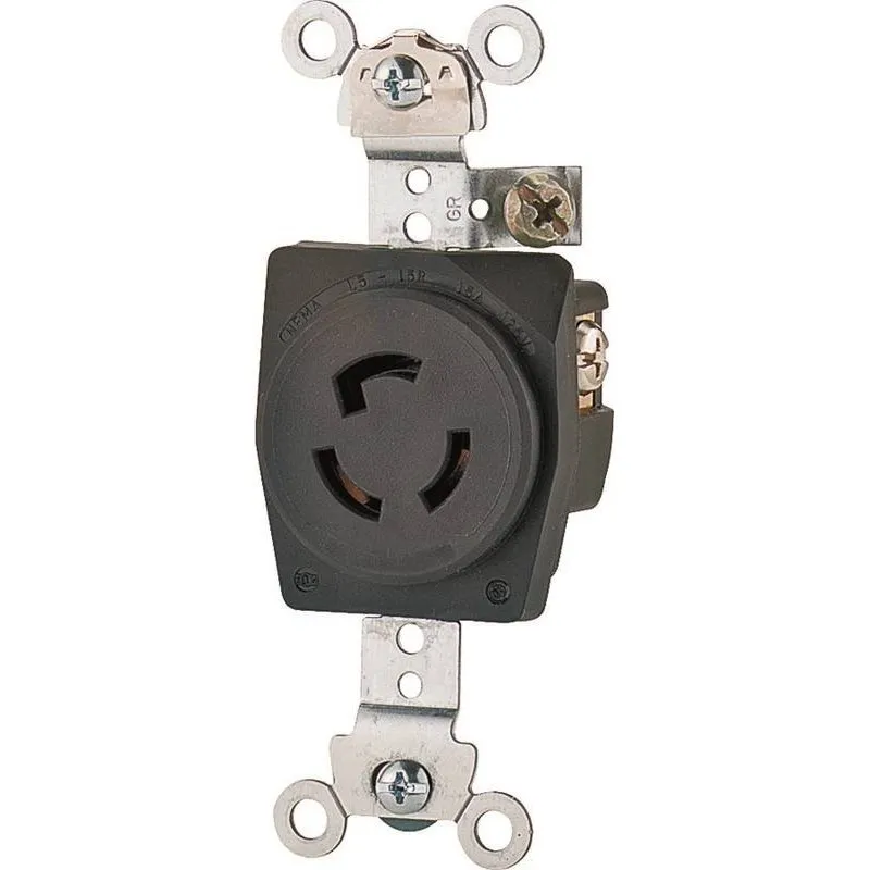 EATON CWL515R Receptacle Sngl 2P3W 15A 125V | CY6WND