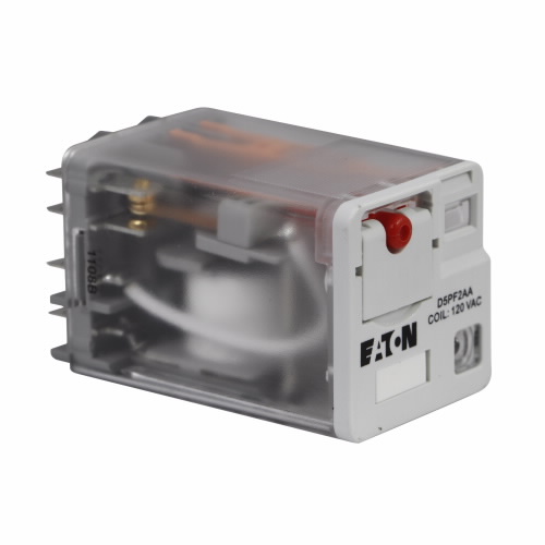EATON D3RF3T Ice Cube Relay, 3Pdt, Octal Base, 10A, 24 Vac Coil | BJ2CVV