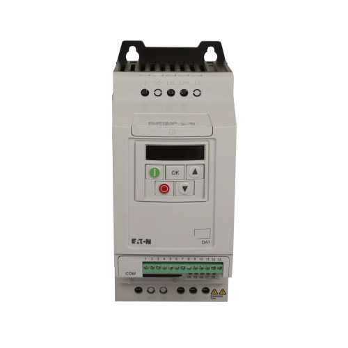 EATON DA1-12011FB-A20C Da-1 Vf Drive, Ip20 Nema 0, Led Display, 2 Outputs 5 Inputs 240V | BJ2DJN