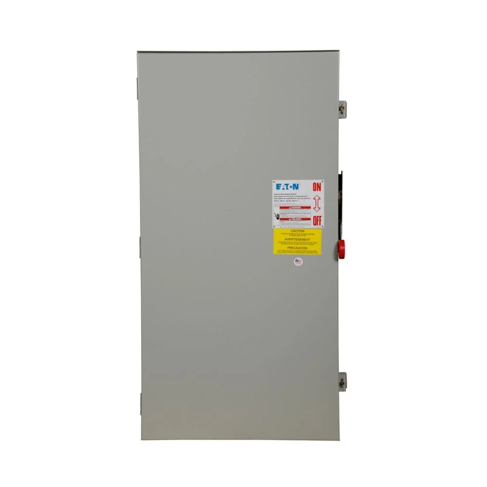 EATON DG325URK General Duty Non-Fusible Safety Switch, Single-Throw, 400 A, Nema 3R, Rainproof | BJ2GGF