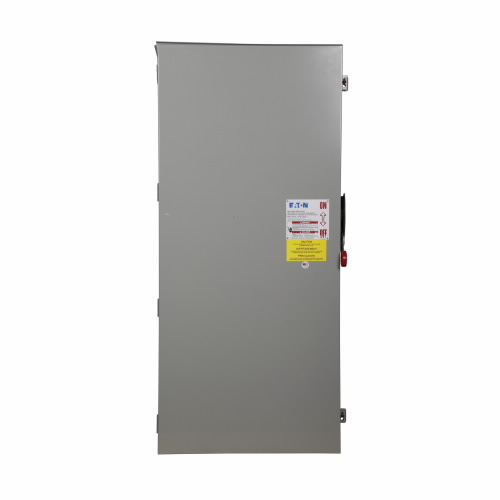 EATON DH227NRK Heavy Duty Single-Throw Fused Safety Switch, Enhanced Visible Blade, 800 A, Nema 3R | BJ2GUE