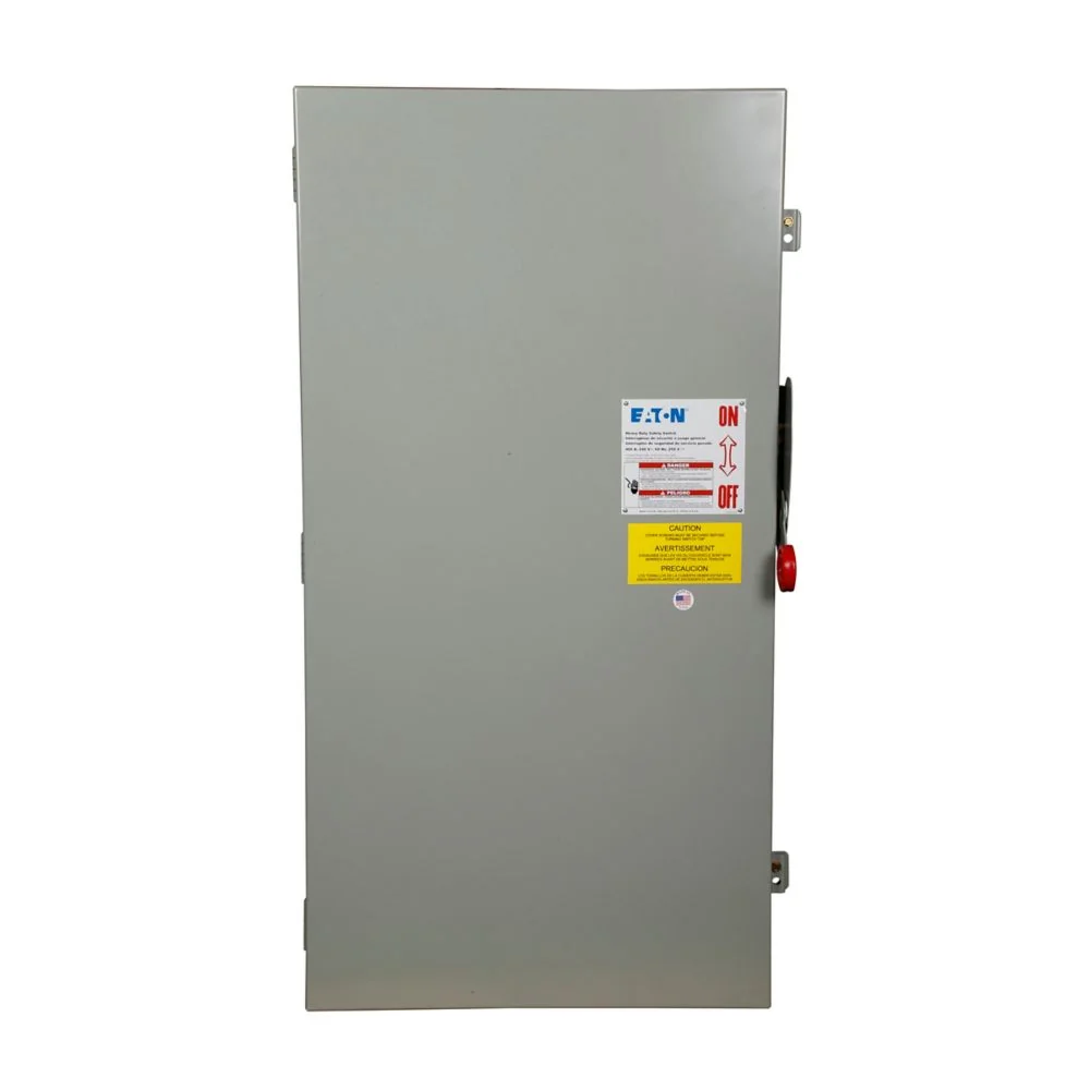 EATON DH265NPK Heavy Duty Single-Throw Fused Safety Switch, 400 A, Nema 4, Painted Steel, Class H | BJ2HBA