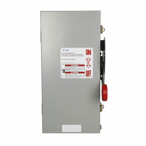 EATON DH361UDK2WR Heavy Duty Receptacle Safety Switch, Receptacle Switch, Crouse-Hinds Arktitet? Receptacle | BJ2JCH