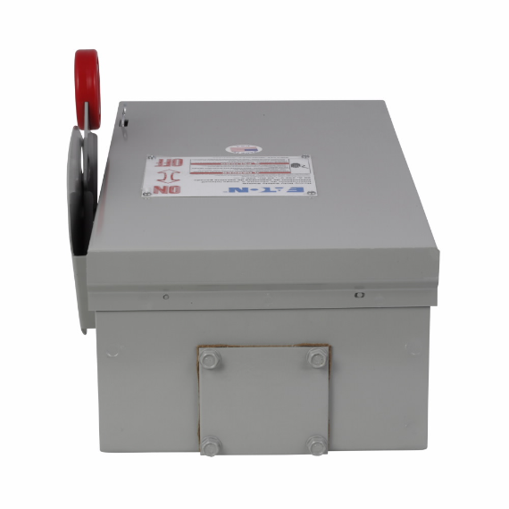 EATON DH361FRKCB Single Heavy Duty Safety Switch, 600 VAC, 30 A, 3 Poles | BJ2JAB