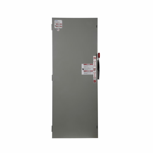 EATON DT224FGK Heavy Duty Double-Throw Safety Switch, 200 A, Nema 1, Painted Steel, Class H Fuses | BJ2MXF