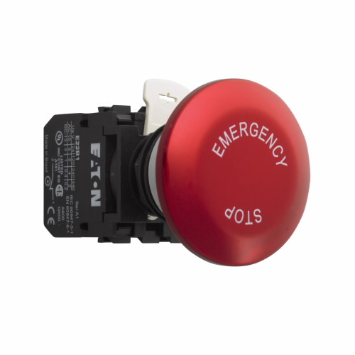 EATON E22JLB2N8B PushbuttonPushbutton, 22.5 Mm, Non-Metallic Heavy-Duty, 50 Mm, Nema 3, 3R, 4 | BJ2QGH