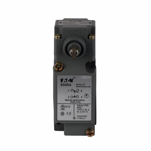 EATON E50BS3 E50 Nema Heavy Duty Plug-In Limit Switch, Within 0.003, Screw Terminals, 10A At 240 Vac | BJ2ZUB 49A984