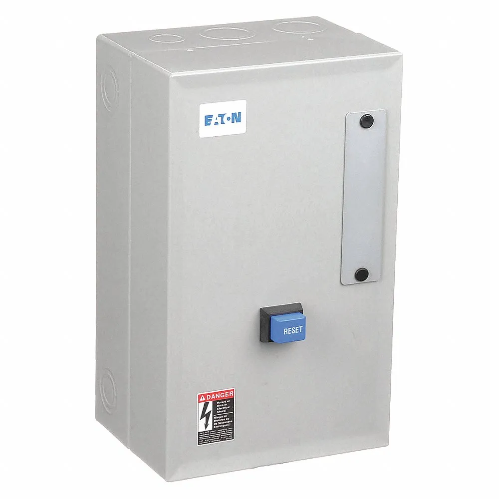 EATON ECN05A1AAA-R63/A Magnetic Motor Starter, 0.33 to 1.65A, 120V AC, 1 1/2 HP At 3 Phase | BJ3MDP 6XEY3
