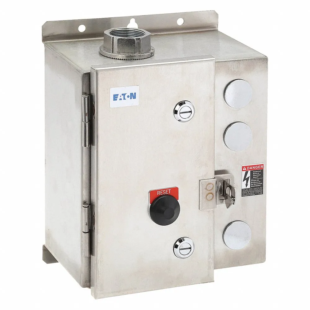 EATON ECN0504AAA-R63/B Magnetic Motor Starter, 1 to 5A, 120V AC, 3 HP At 3 Phase | BJ3LEX 6VLJ6