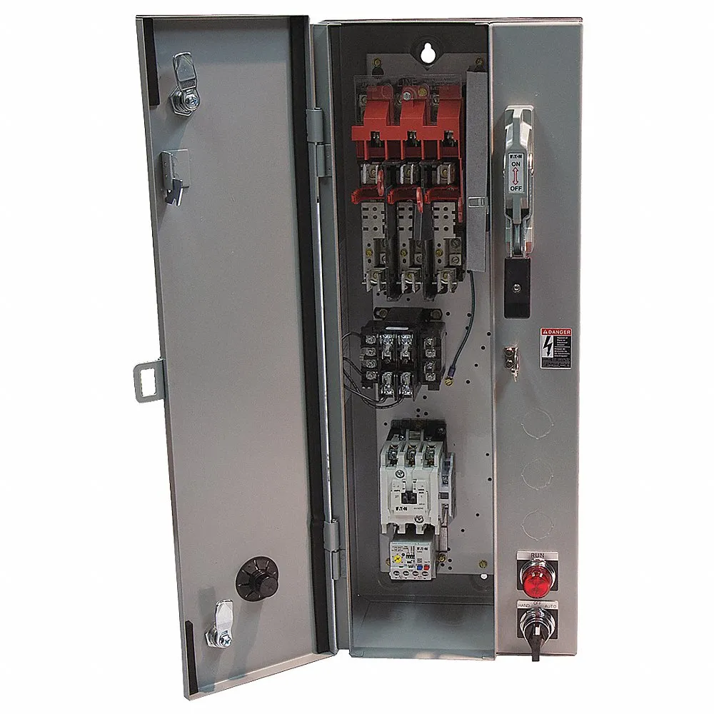 EATON ECN1801CJC-R63/B Fusible Combination Starter, 1 to 5A, 120V AC Coil Voltage, Class R | BJ3PRE 45MZ09