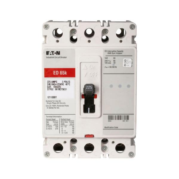 EATON ED3035 C Complete Molded Case Circuit Breaker, F-Frame, Ed, Complete Breaker | BJ4ADR