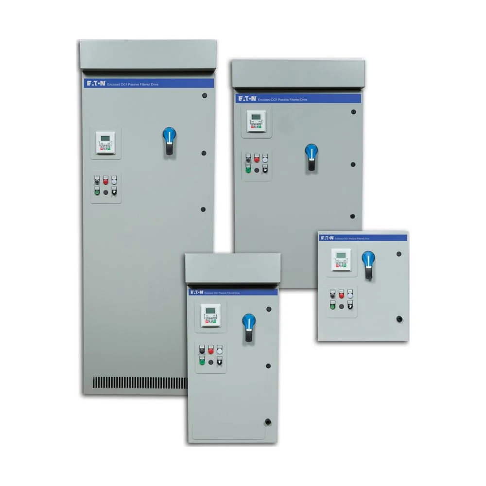 EATON EGS7D64B3200B1000R Powerxl Dg1 Enclosed Adjustable Frequency Drive, 5 Hp, Circuit Breaker Disconnect, 480V | BH9CKT