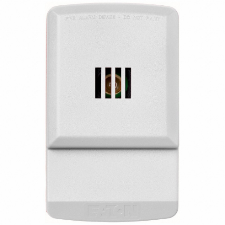 EATON ELHNW Eluxa Horn, 12 V/24 V, 80 Dba Decibels, Indoor, Wall, 1.3 Inch Ht, 2.78 Inch Wd | CP4AQV 797FF7