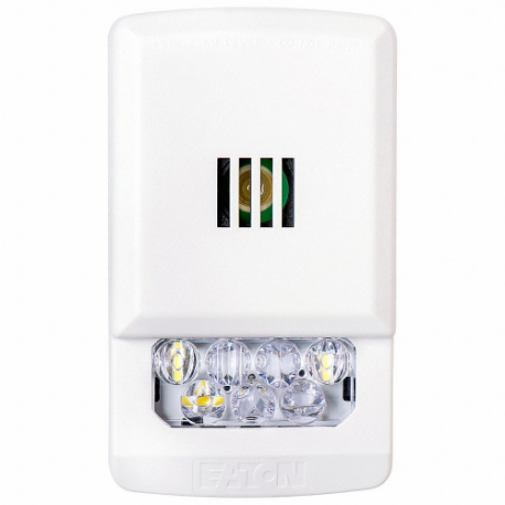 EATON ELHSW-N Eluxa Horn Strobe, 24 V, 86 Dba Decibels, Indoor, Wall, 1.3 Inch Ht, 2.76 Inch Width | CP4AQF 797FG7