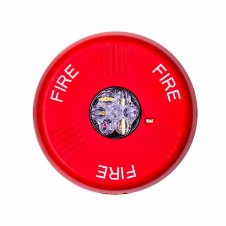 EATON ELSTRC LED Strobe, Red, LED, 24 V, 100000 hr Lamp Life, Dome, 6 1/4 Inch Size Ht | CP4ATG 797FD3