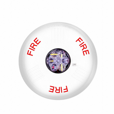 EATON ELSTWC LED Strobe, White, LED, 24 V, 100000 hr Lamp Life, Dome, 6 1/4 Inch Size Ht | CP4ATL 797FD4