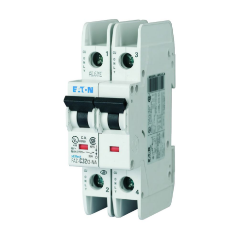Miniature Circuit Breaker, D Curve, 1.5A, 2 Pole