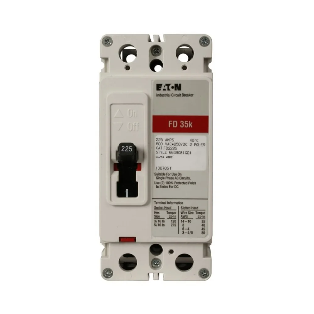 EATON FD2100K C Molded Case Switch, F-Frame, Fd, Molded Case Switch, Fixed Thermal | BH9LKA