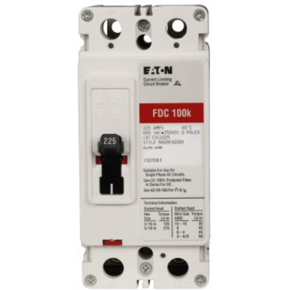 EATON FDC2040 C Complete Molded Case Circuit Breaker, F-Frame, Fdc, Complete Breaker | AG8NLQ