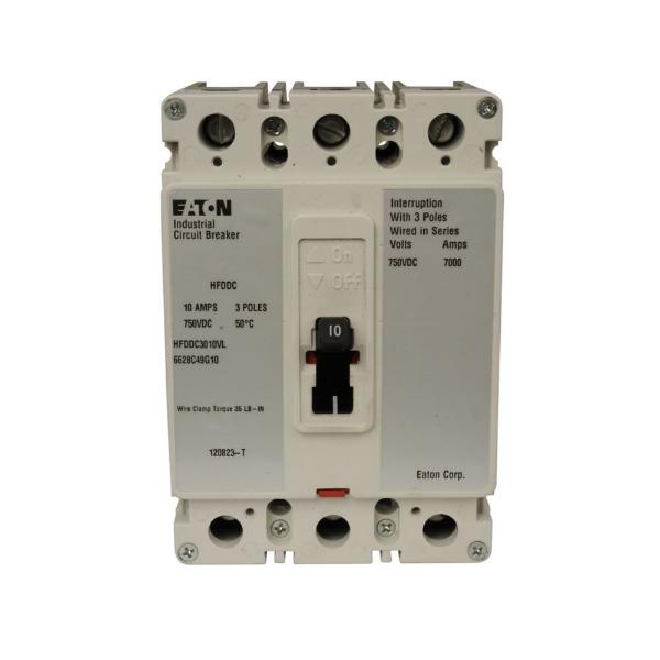 EATON HFDDC3020L C Dc/Pvgard Complete Molded Case Circuit Breaker-Frame, Hfd, Complete Breaker | BH3BYE