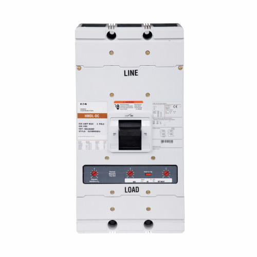 EATON HMDLDC3800F C Dc/Pvgard Complete Molded Case Circuit Breaker, Mdl-Frame, Hmdl, Frame Only | BH3FVQ
