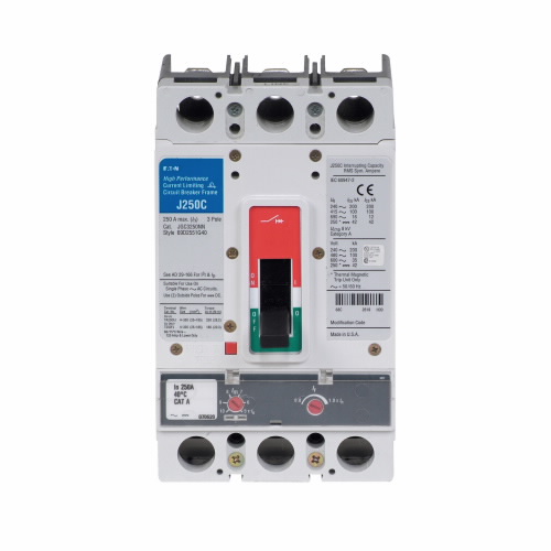 EATON JGC3090FAG G Molded Case Circuit Breaker, Jg-Frame, Jg, Fixed Thermal | AG8QDH
