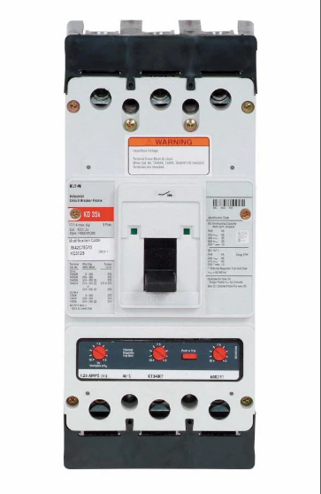 EATON KD3125 C Complete Molded Case Circuit Breaker, K-Frame, Kd, Complete Breaker | AG8QYC