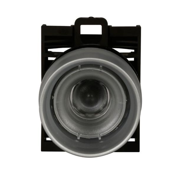 EATON M22-DGL-X Modular Pushbutton Operator, Buttonless, Rqm-Titan, Flush Actuator, Silver Bezel | BH4RFT 60JM62