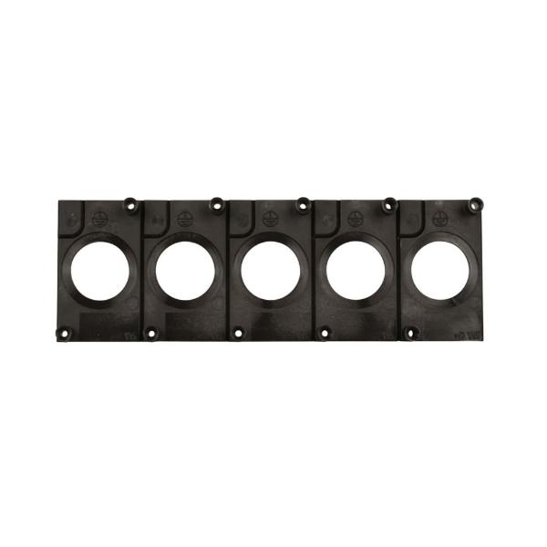 EATON M22-XE5 M22 Pushbutton Plastic Shroud, M22 Modular Pushbutton Plastic Shroud, 22.5 Mm | BH4VJV