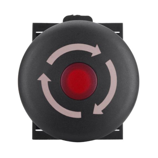 EATON M22S-PVLT M22 Modular Twist-To-Release Emergency Stop Operator, 22.5 Mm, 35 Mm Pushbutton | BH4UDN