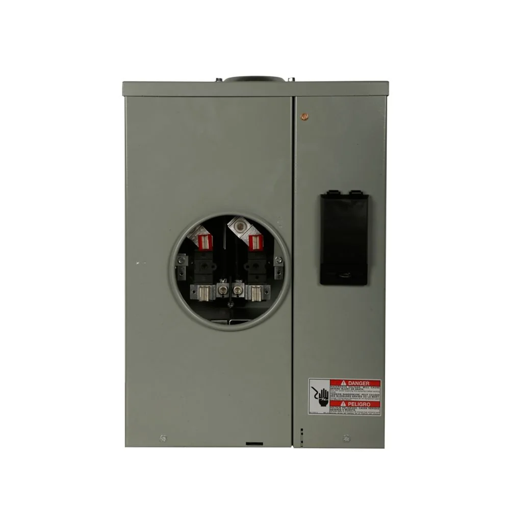 EATON MBB150BTSCR Retrofit Meter Breaker, 150A, Aluminum Bus, Overhead/Underground, Surface Mounting | BH4VXV