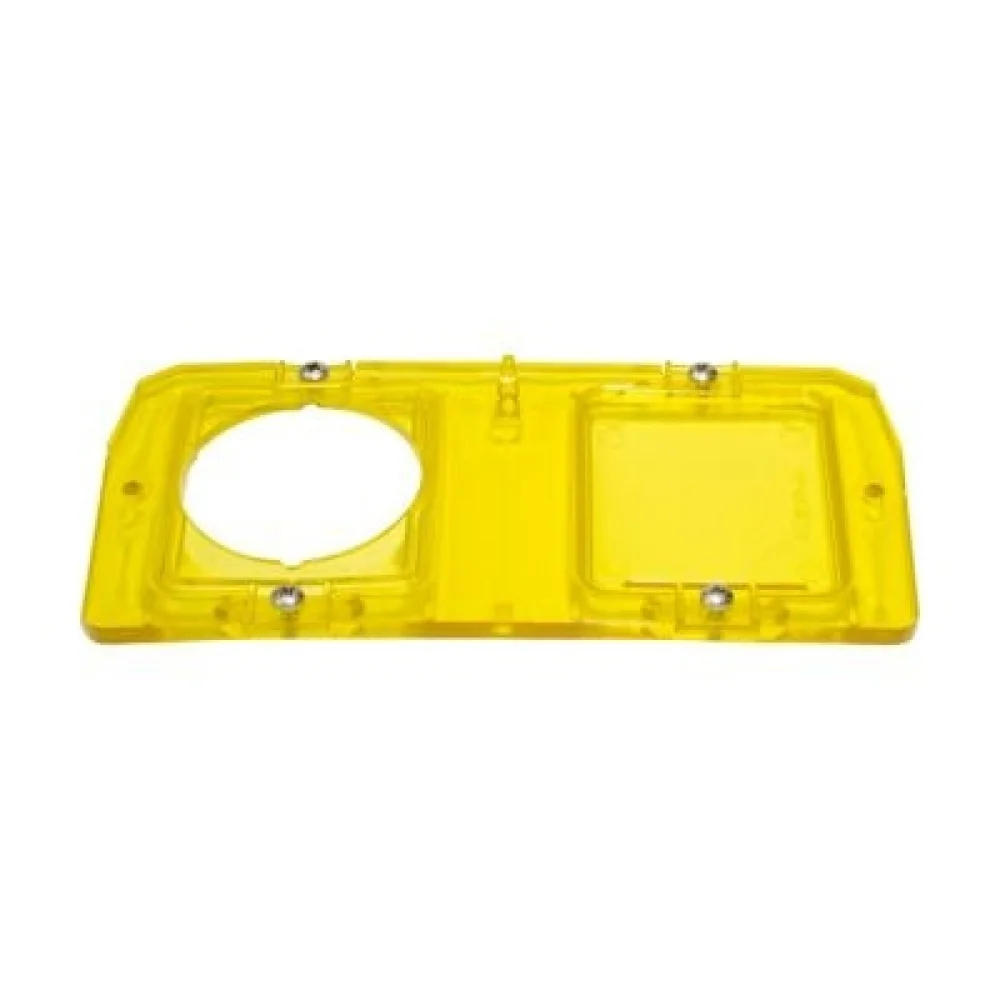 EATON MPL1128 Power Pedestal Amber Faceplate, 50 A-00 Faceplate, Amber, Lighthouse | BH4YLA