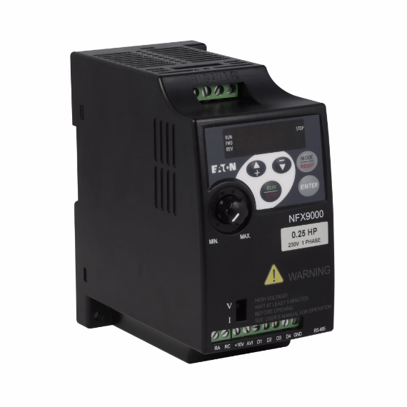 EATON NFX001A0-2 Adjustable AC Variable Frequency Drive 240 VAC, 1 HP | BH6AUR
